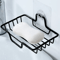 WallMounted Stainless Steel Soap Dish Holds 2 Soap Bars Drain Holes Bathroom Decor No Drill Hallowe 5