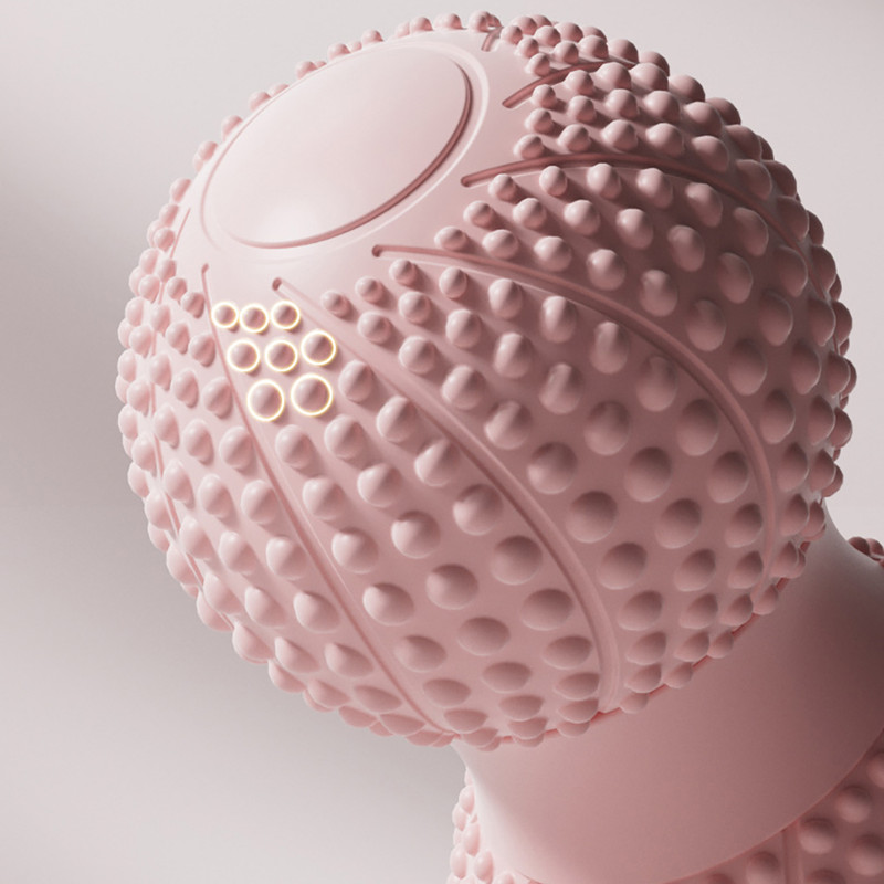 High Density Therapy Tool, Peanut Massage Ball Yoga Balls, Muscle Pain Relief, Myofascial Release, Fitness Recovery