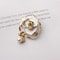 Creative Metal Brooches Stylish Camellia Imitation Pearl Women Pins Event Gifts Funny Luxury Decora 5
