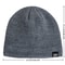 Plush Fur Lined Winter Hats, New Style Beanies, Hello Letter Cap, Casual Knitted Ski Hats for Men and Women
