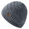 Fashion Knitted Hats Warm Winter Beanie Unisex Outdoor Sports Hats Plush Fur Lined For Men And Wome 0
