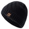 Fashion Knitted Hats Warm Winter Beanie Unisex Outdoor Sports Hats Plush Fur Lined For Men And Wome 7