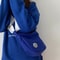 Shoulder Bag Fashion Korean Ins Women, New Style Japanese Trendy Brand, Klein Blue, Versatile Casual Crossbody