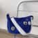 Shoulder Bag Fashion Korean Ins Women, New Style Japanese Trendy Brand, Klein Blue, Versatile Casual Crossbody