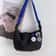 Shoulder Bag Fashion Korean Ins Women, New Style Japanese Trendy Brand, Klein Blue, Versatile Casual Crossbody