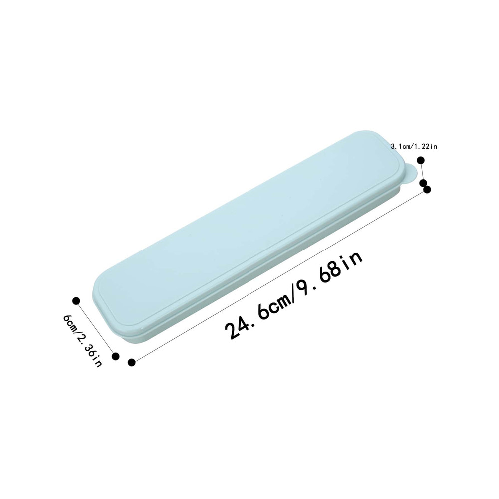 Eco Friendly Cutlery Picnic Chopstick Spoon Container Travel Utensil Case Portable Tableware Storag 3