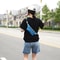 Nylon Chest Pack For Women Phone Bags Pocket Casual Men Waist Bag Running Belt Sports Bag Multifunc 6