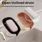 Bathroom Soap Holder, Super Suction Cup Soap Dish, Soap Container, Kitchen Sponge Holder with Drain Water