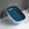 Bathroom Soap Holder, Super Suction Cup Soap Dish, Soap Container, Kitchen Sponge Holder with Drain Water