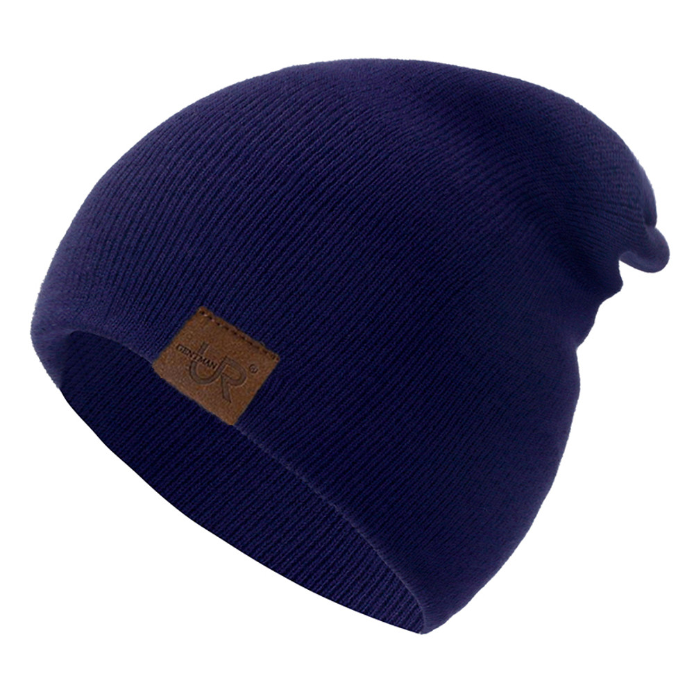 Casual Beanie For Men & Women, Soft Knitted Hat, Unisex Beanie Hat, Stylish Plain Daily Winter Hat