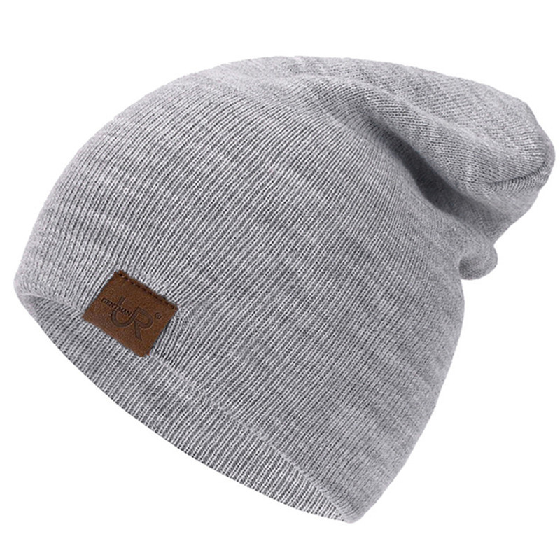 Casual Beanie For Men & Women, Soft Knitted Hat, Unisex Beanie Hat, Stylish Plain Daily Winter Hat