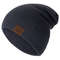 Casual Beanie For Men & Women, Soft Knitted Hat, Unisex Beanie Hat, Stylish Plain Daily Winter Hat