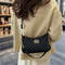Adjustable Strap Women Messenger Vintage Style Handbag Sophisticated Shoulder Bag Tote Bag Purse 3