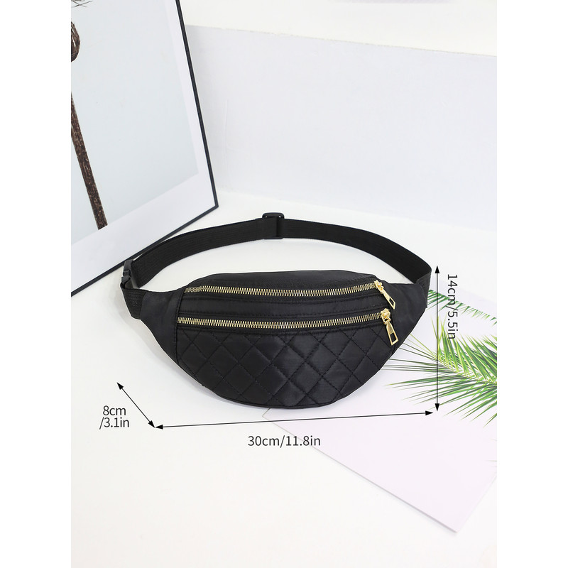 Fanny Pack Women Waist Bag Belt Purse Pocket Chest Bags Crossbody Money Pouch Hip Bum Bag Ladies Tr 1