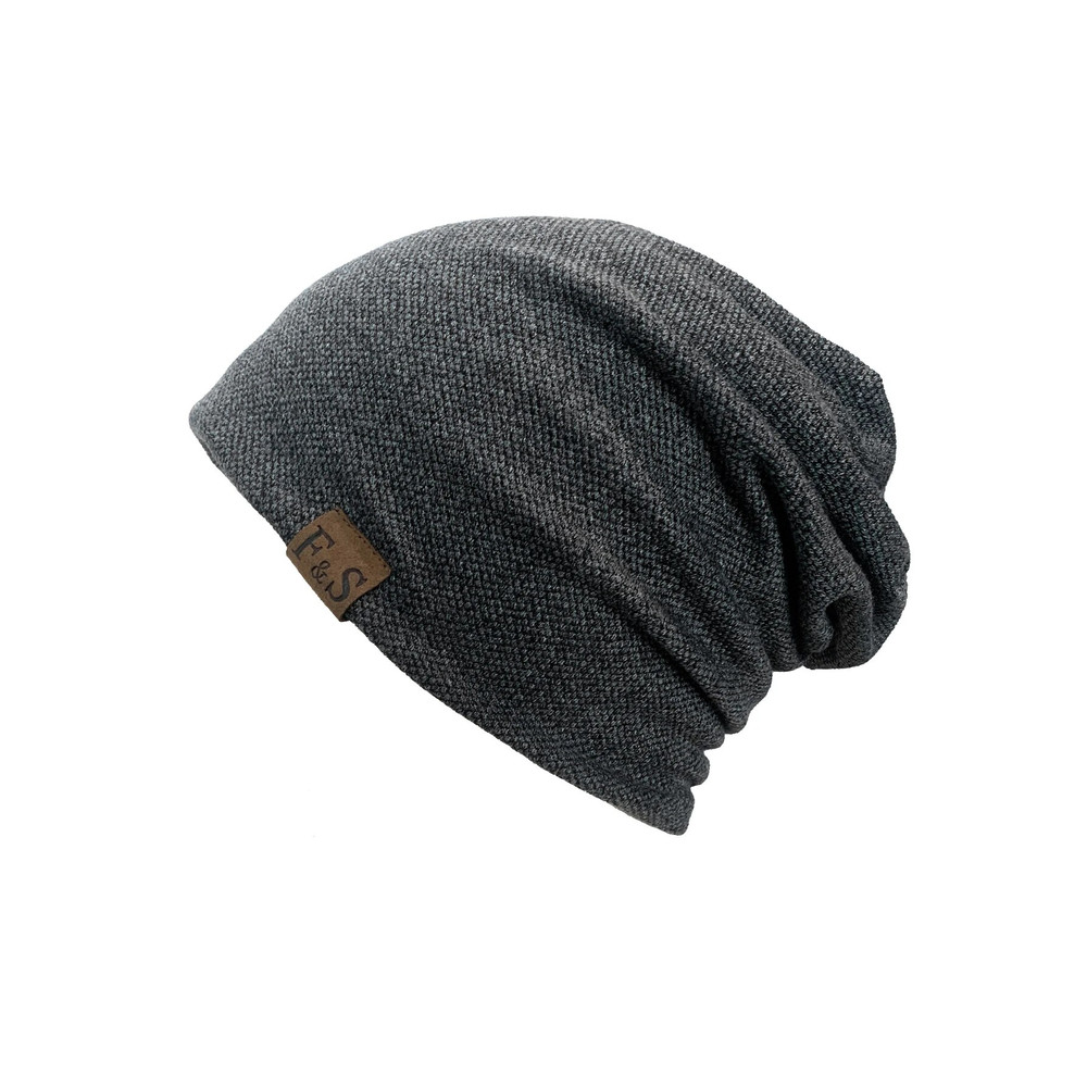 Fashionable Solid Hip-hop Style Beanie, Warm Knitted Hat, For Men And Women