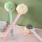 Shower Back Scrubber Soft Silicone Body Long Handle Back Brush Exfoliating Bath Brush Skin Health B 6