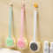 Shower Back Scrubber Soft Silicone Body Long Handle Back Brush Exfoliating Bath Brush Skin Health B 1