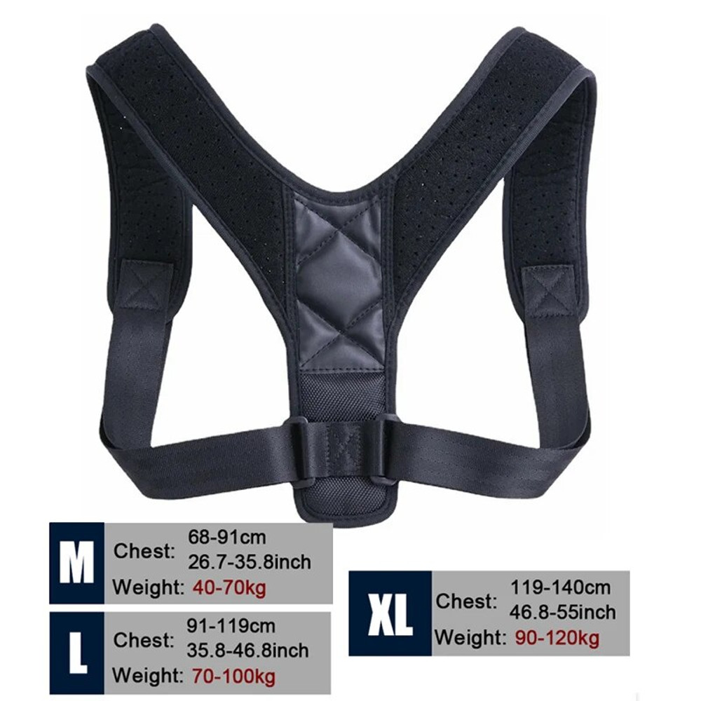 Hunchback Prevention Belt Back Posture Correction Sitting Posture Support Unisex Breathable Body Sh 1