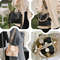 Large Capacity Ribbon Chain Bucket New Fashion Womens Shoulder Bag Daily Commuting Crossbody Bag 3