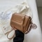Fashion Crossbody Bags Underarm, Leather Shoulder Bag Purse for Women, Small Square Satchel Handbag