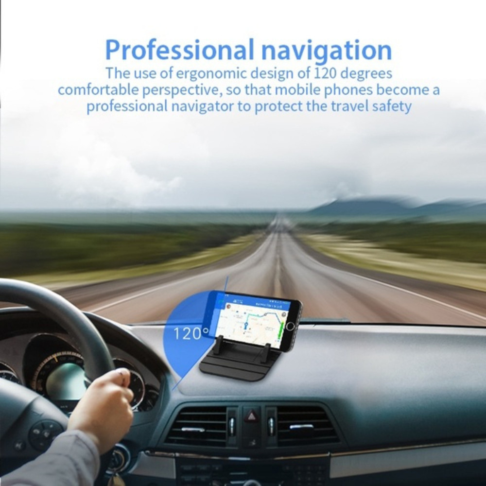Car Dashboard Phone Holder Silicone Universal Holder Horizontal And Vertical Navigation Stand 3