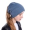 Womens Knit Beanie Pullover Hat Oversized Candy Color Ponytail Hat Cap NEW Fashion Casquette Femme 0