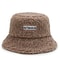 Fashion Fisherman Cap Winter Warm Fleece Bucket Hat Cold Resistant Sunshade For Men Women 9