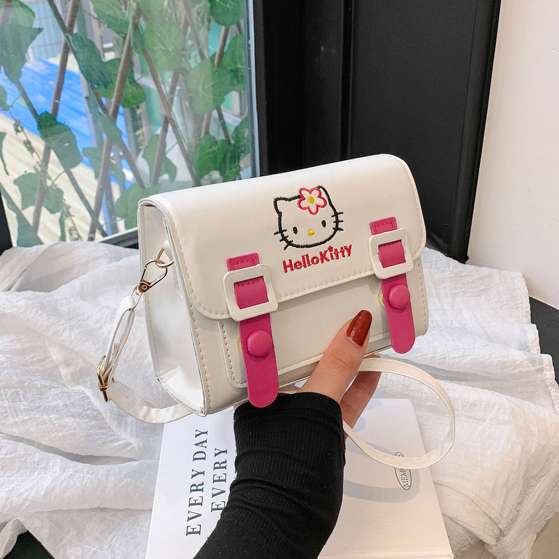 Hello Kitty Melody Kuromi Cinnamon Girls Women Luxury Brand Bag, Anime Sanrio Crossbody Bags, High Quality Designer Bags