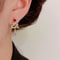 Exquisite Shiny Zircon Ear Studs, Hot Christmas Tree Star Earrings, Fashion Jewelry Gifts Wholesle, Elegant Light Luxury