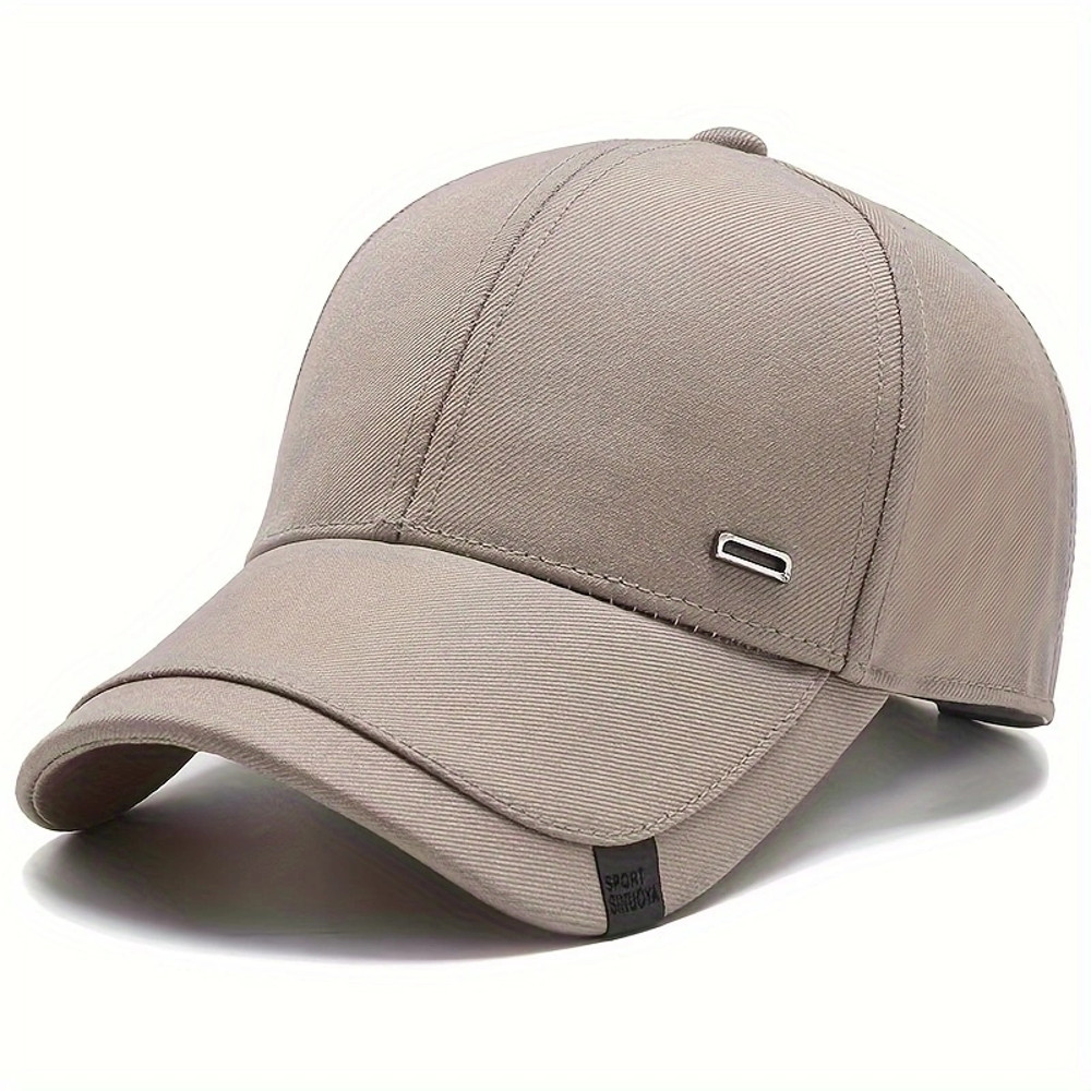 Adjustable Casual Hats Sunscreen Hat Baseball Caps Spring Autumn Outdoor Unisex Square Silver Buckl 2