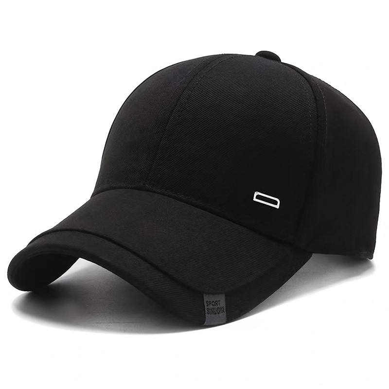 Adjustable Casual Hats Sunscreen Hat Baseball Caps Spring Autumn Outdoor Unisex Square Silver Buckl 7