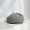 Felt Autumn Solid Colors Warm Winter, Women French Art Retro Wool, Beret Cap Beanie Hat For Female