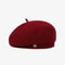 Felt Autumn Solid Colors Warm Winter, Women French Art Retro Wool, Beret Cap Beanie Hat For Female