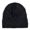 Winter Beanies Men Knitted Skull Pattern Solid Color Hat With Metal Skulls Skullies Beanies Men's Knit Thick Hats