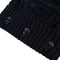 Winter Beanies Men Knitted Skull Pattern Solid Color Hat With Metal Skulls Skullies Beanies Men's Knit Thick Hats