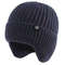 Outdoor Cycling Sports Windproof Ear Protection Hat Thick Velvet Yarn Hat Winter New Mens Warm Hat 0