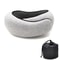 Pillow Snail Style Travel Neck, Travel Neck Pillow Memory Foam, Portable Adjustable Soft Noon Break Sleep Pillow