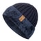 Warm Outdoor Knitted Hat, Stylish Beanie Hats For Men Women, New Unisex Thick Winter Hat Keep