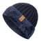 Warm Outdoor Knitted Hat, Stylish Beanie Hats For Men Women, New Unisex Thick Winter Hat Keep