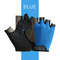 Fingerless Gloves, Shock Absorbing Sports Gloves, Anti Slip Gym Gloves, Breathable Training Gloves for Weight Cycling