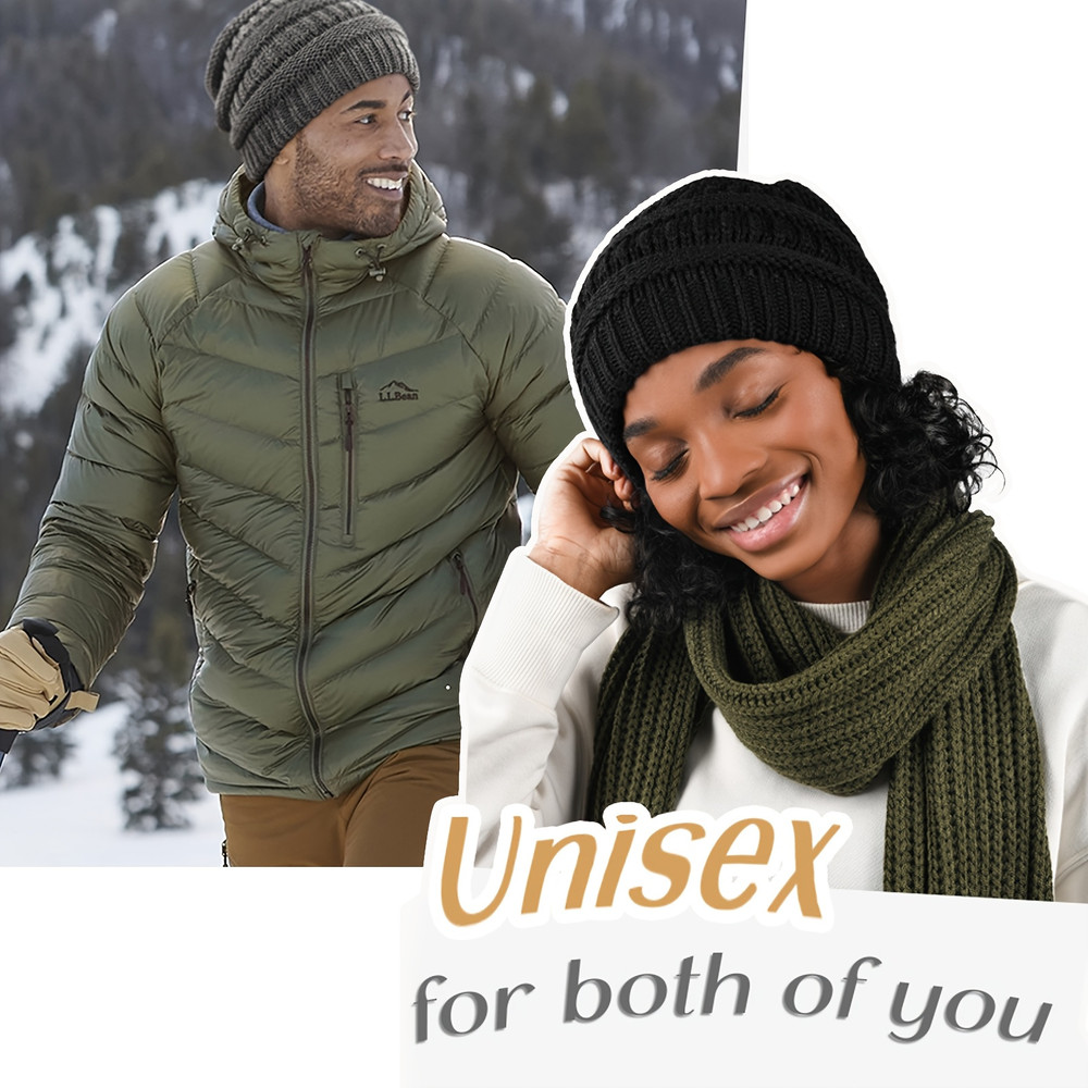 Cozy Knitwear Beanie Soft Unisex Winter Style Perfect Cold Weather Gift Warm Colors 2