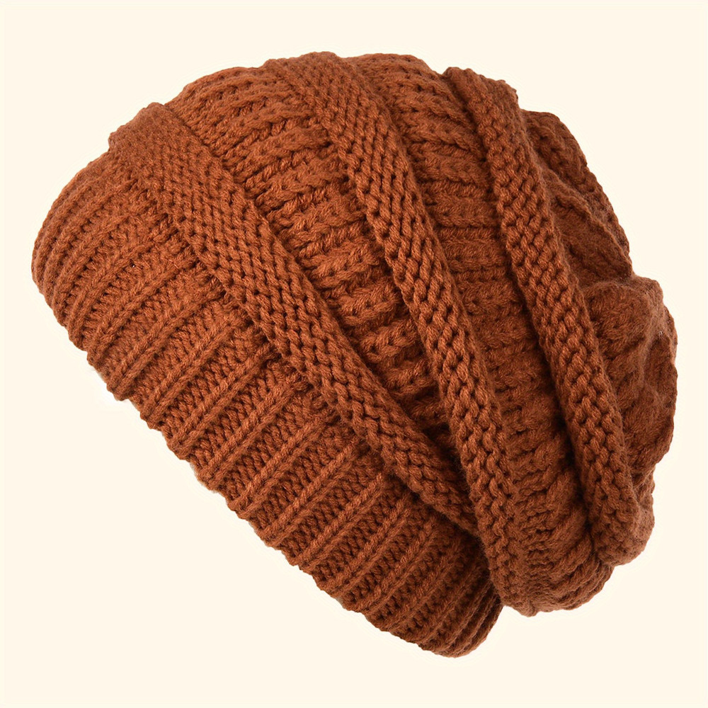 Cozy Knitwear Beanie Soft Unisex Winter Style Perfect Cold Weather Gift Warm Colors 4
