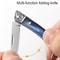 Stainless Steel Mini Knife with Non Slip Handle, Household Kitchen Folding Pocket Knife, Multifunctional Fruit knife