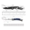 Stainless Steel Mini Knife with Non Slip Handle, Household Kitchen Folding Pocket Knife, Multifunctional Fruit knife