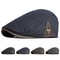 British Painters Hats Spring Hip Hop Berets Men Side Triangle Label Newsboy Autumn Flat Cap Streetw 0