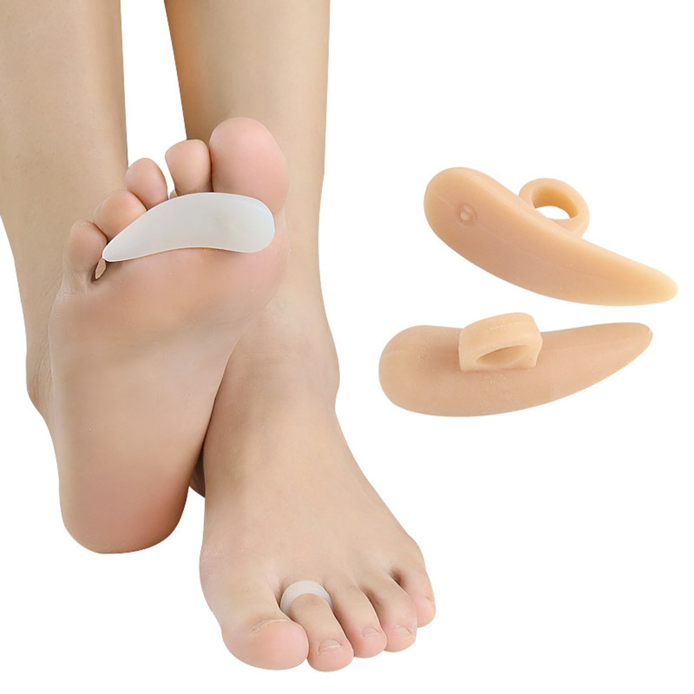 Feet Care Protector Gel Toe Orthopedic Silicone Toe Separator Finger Bunion Hallux Valgus Corrector 1
