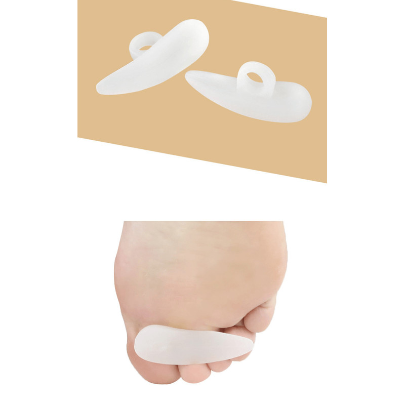 Feet Care Protector Gel Toe Orthopedic Silicone Toe Separator Finger Bunion Hallux Valgus Corrector 5
