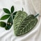 Tropical Leaf Bathroom Kitchen Towel Quick Dry Plant Towels Ultra Absorbent Hand Thumb Towel With H 3