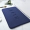 Solid color embroidery bathroom mat, thick absorbent floor mat, furry shower room rug, non slip foot mat