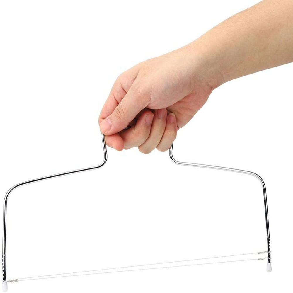 Adjustable Cake Decorating Tools 1Pc, Stainless Steel Double Layer Cake Slicer, Bakery Accessories, Pastry Tools